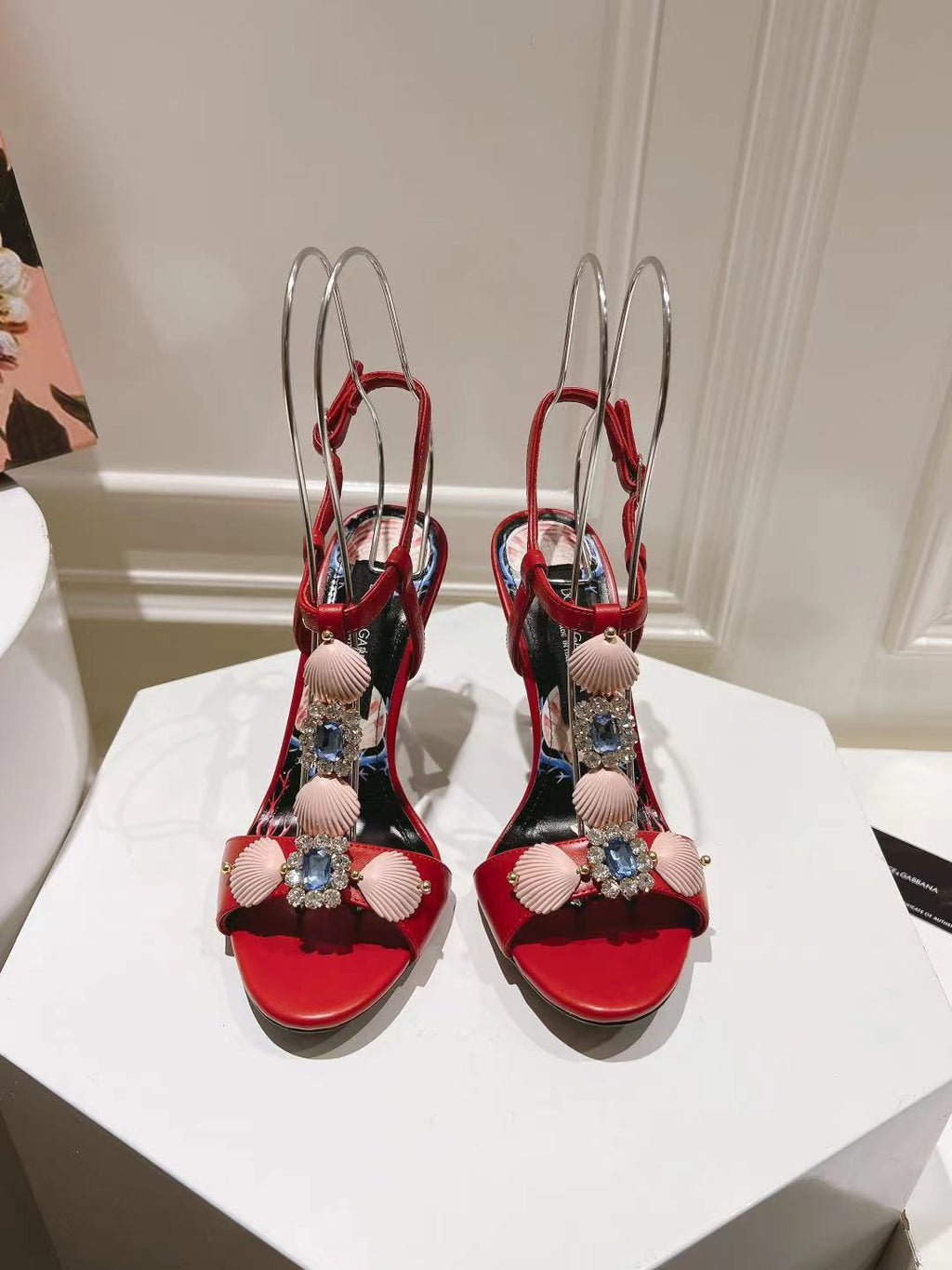 Dolce & Gabbana DG Women's Crystal-Embellished Sandals
