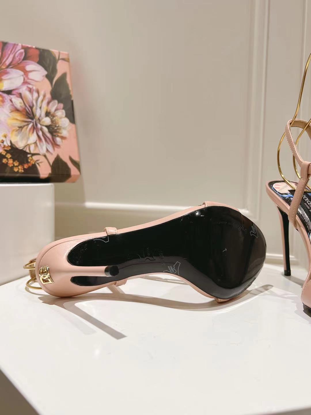 Dolce & Gabbana DG Women's Crystal-Embellished Sandals