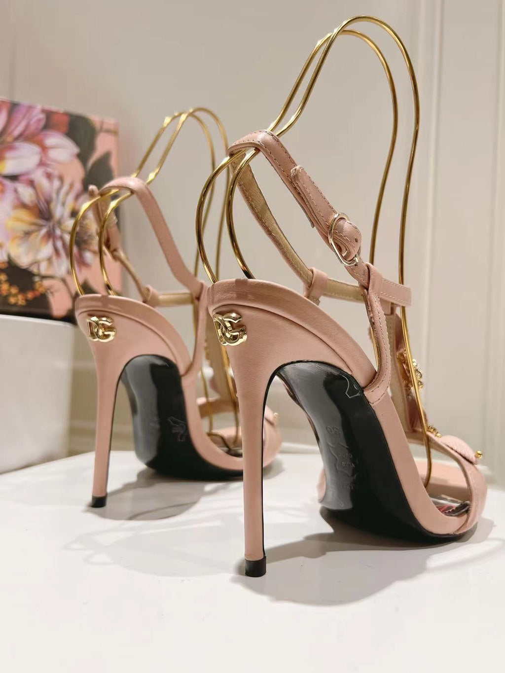Dolce & Gabbana DG Women's Crystal-Embellished Sandals