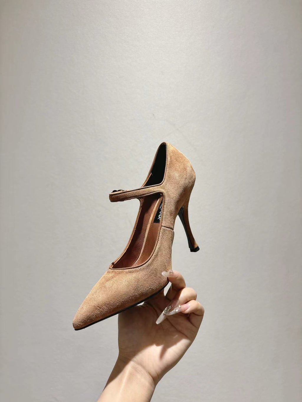 Dolce & Gabbana DG Women's Pointed-Toe Leather Heels