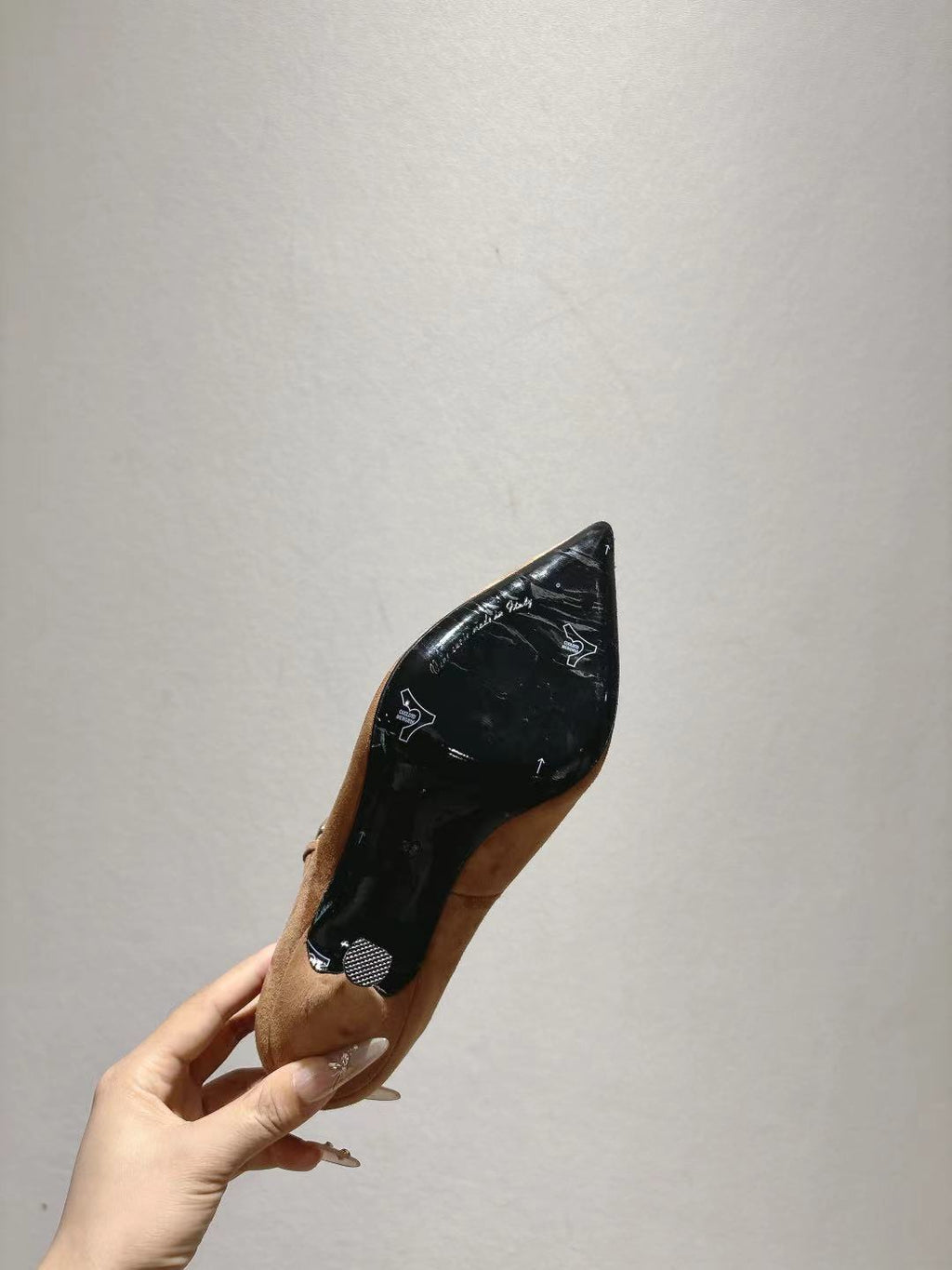 Dolce & Gabbana DG Women's Pointed-Toe Leather Heels