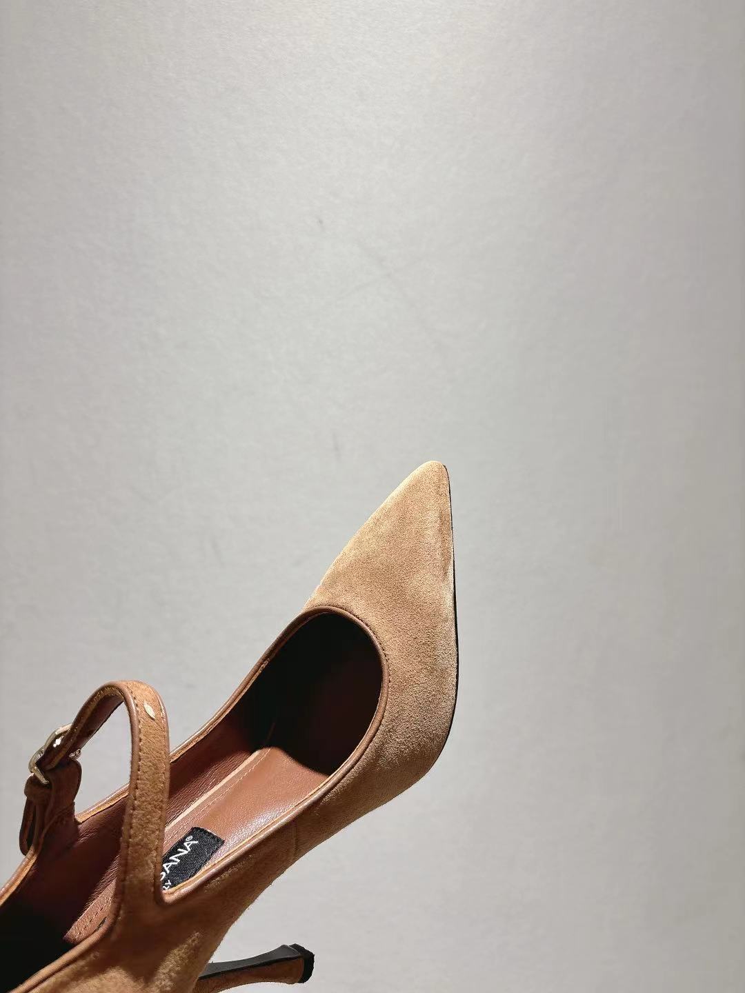 Dolce & Gabbana DG Women's Pointed-Toe Leather Heels