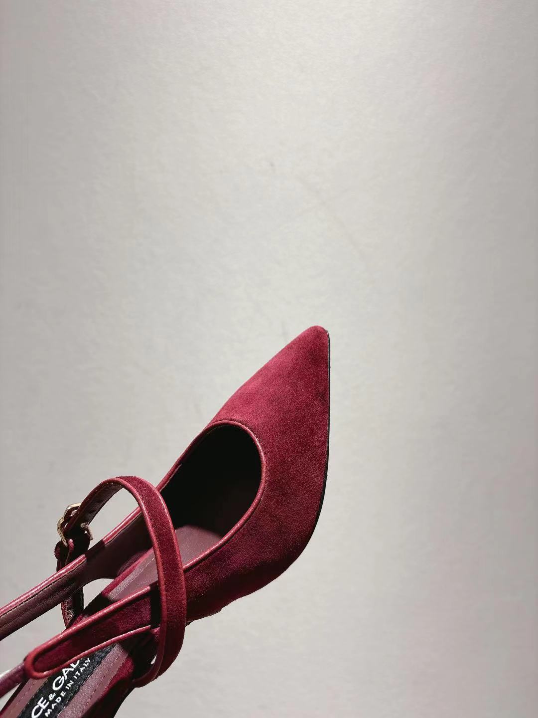 Dolce & Gabbana DG Women's Pointed-Toe Leather Heels