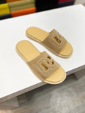 Dolce & Gabbana DG Men's Leather Strap Sandals with Aluminum Buckle