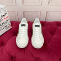 Dolce & Gabbana DG Heavy-Craft Calfskin Sneakers with 5D Accents