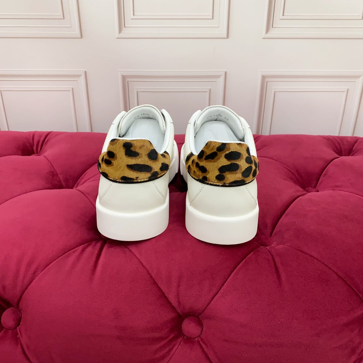 Dolce & Gabbana DG Heavy-Craft Calfskin Sneakers with 5D Accents