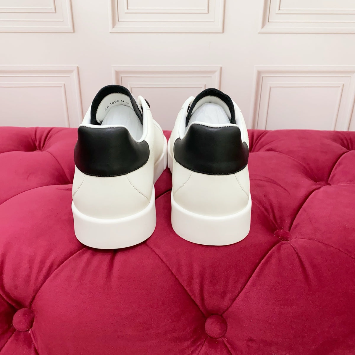 Dolce & Gabbana DG Heavy-Craft Calfskin Sneakers with 5D Accents