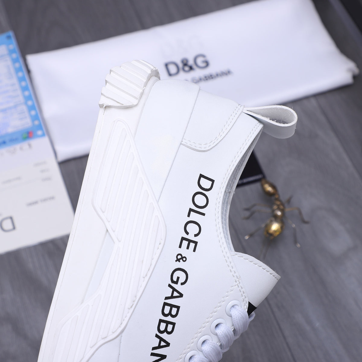 Dolce & Gabbana DG Men's Lace-Up Casual Shoes