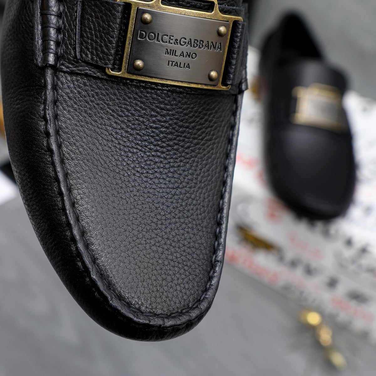 Dolce & Gabbana DG Men's Slip-On Casual Shoes