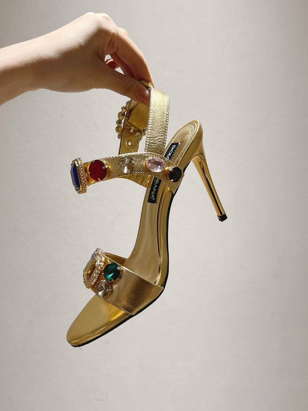Dolce & Gabbana DG Women's Leather Heels
