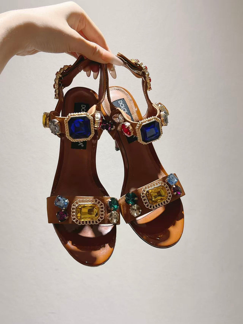 Dolce & Gabbana DG Women's Leather Heels