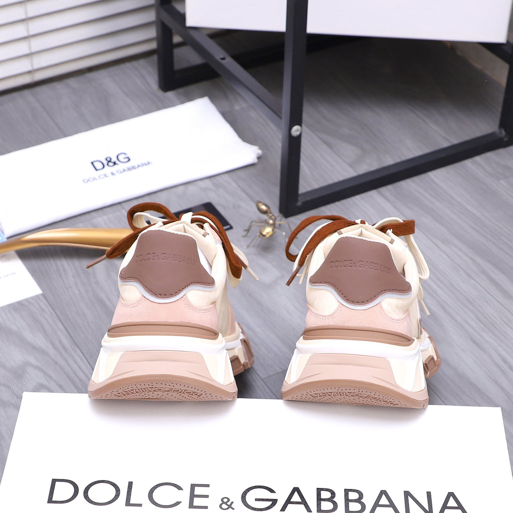 Dolce & Gabbana DG Couple's Suede Casual Sneakers