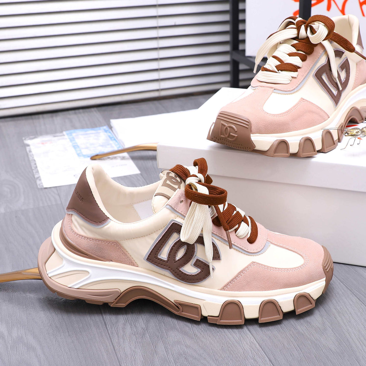 Dolce & Gabbana DG Couple's Suede Casual Sneakers