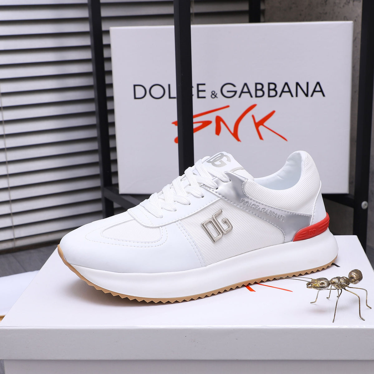 Dolce & Gabbana DG Men's Lace-Up Casual Shoes