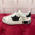 Dolce & Gabbana DG Heavy-Craft Calfskin Sneakers with 5D Accents