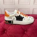 Dolce & Gabbana DG Heavy-Craft Calfskin Sneakers with 5D Accents