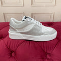 Dolce & Gabbana DG Heavy-Craft Calfskin Sneakers with 5D Accents