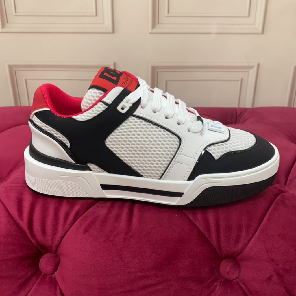 Dolce & Gabbana DG Heavy-Craft Calfskin Sneakers with 5D Accents