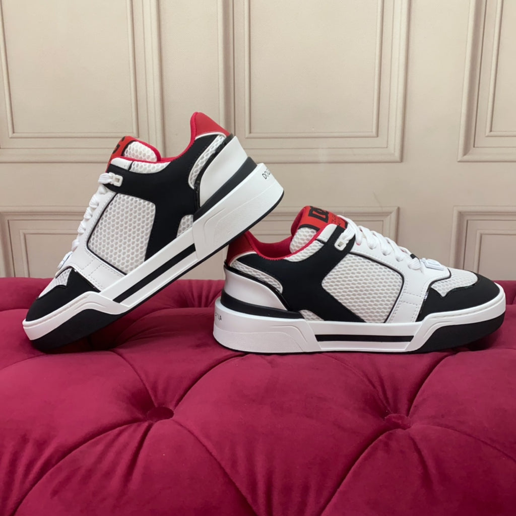 Dolce & Gabbana DG Heavy-Craft Calfskin Sneakers with 5D Accents