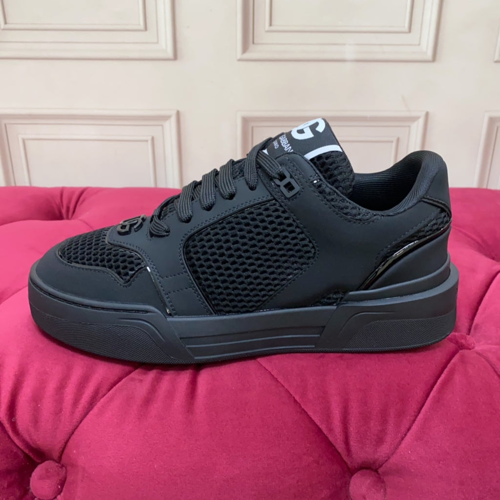 Dolce & Gabbana DG Heavy-Craft Calfskin Sneakers with 5D Accents