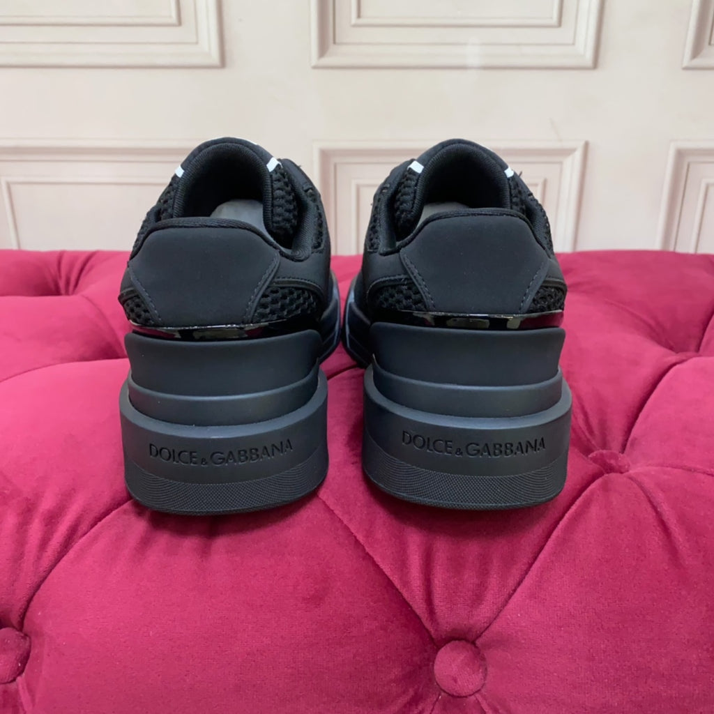 Dolce & Gabbana DG Heavy-Craft Calfskin Sneakers with 5D Accents