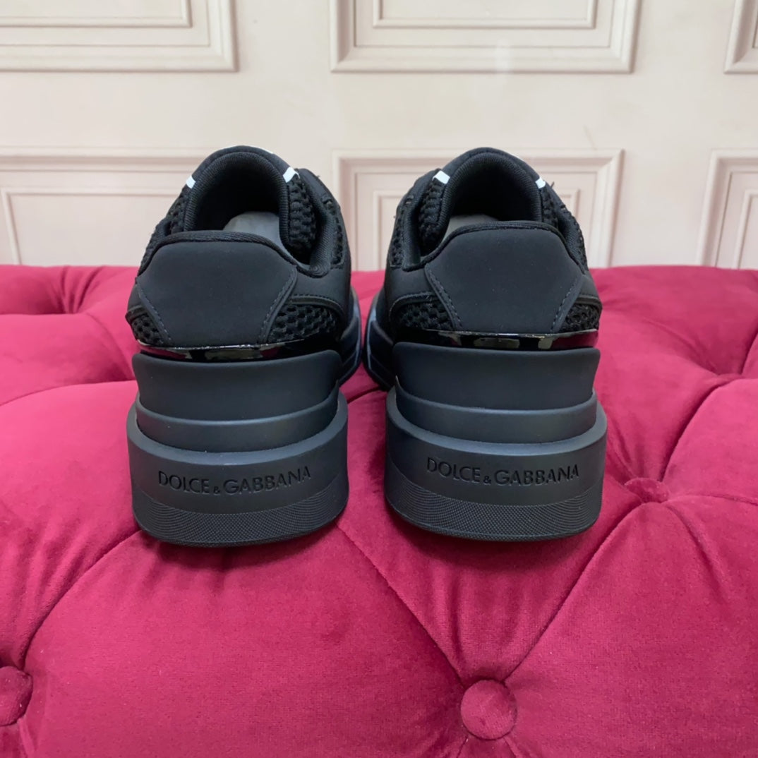 Dolce & Gabbana DG Heavy-Craft Calfskin Sneakers with 5D Accents