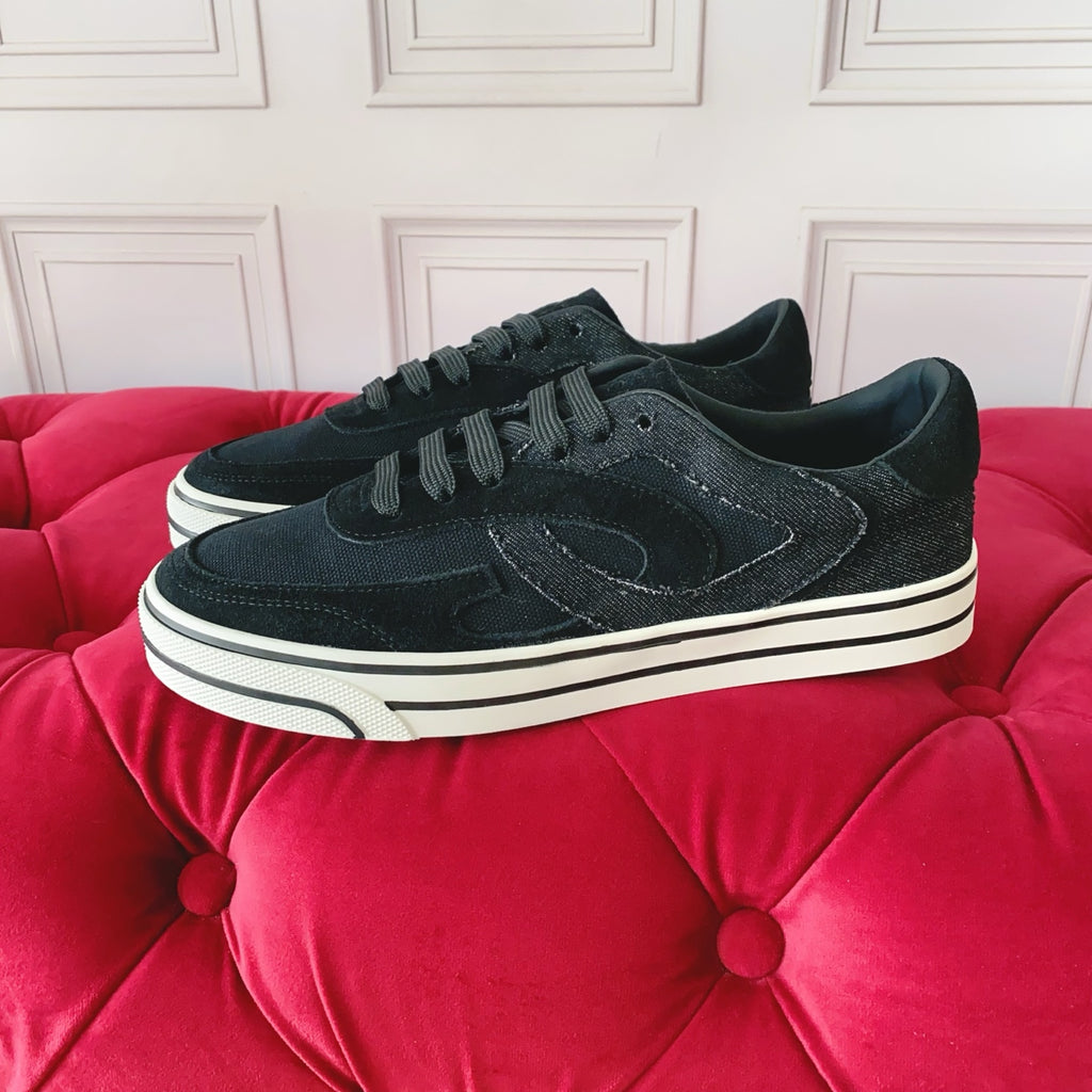 Dolce & Gabbana DG Heavy-Craft Calfskin Sneakers with 5D Accents