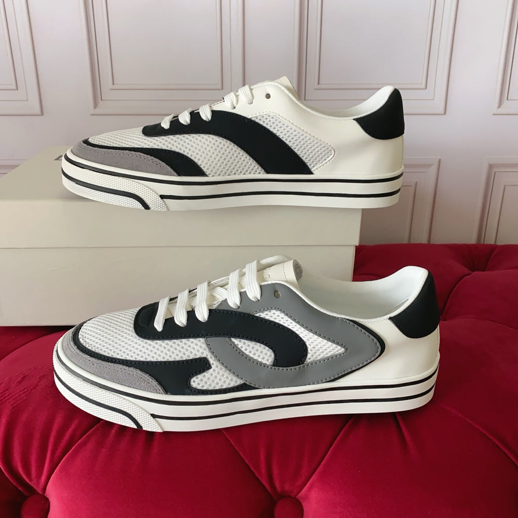 Dolce & Gabbana DG Heavy-Craft Calfskin Sneakers with 5D Accents