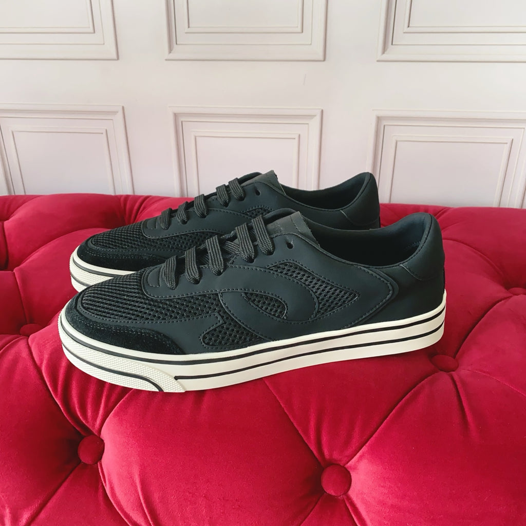 Dolce & Gabbana DG Heavy-Craft Calfskin Sneakers with 5D Accents