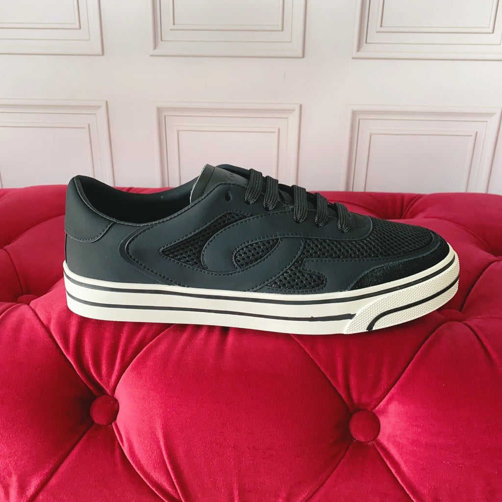 Dolce & Gabbana DG Heavy-Craft Calfskin Sneakers with 5D Accents