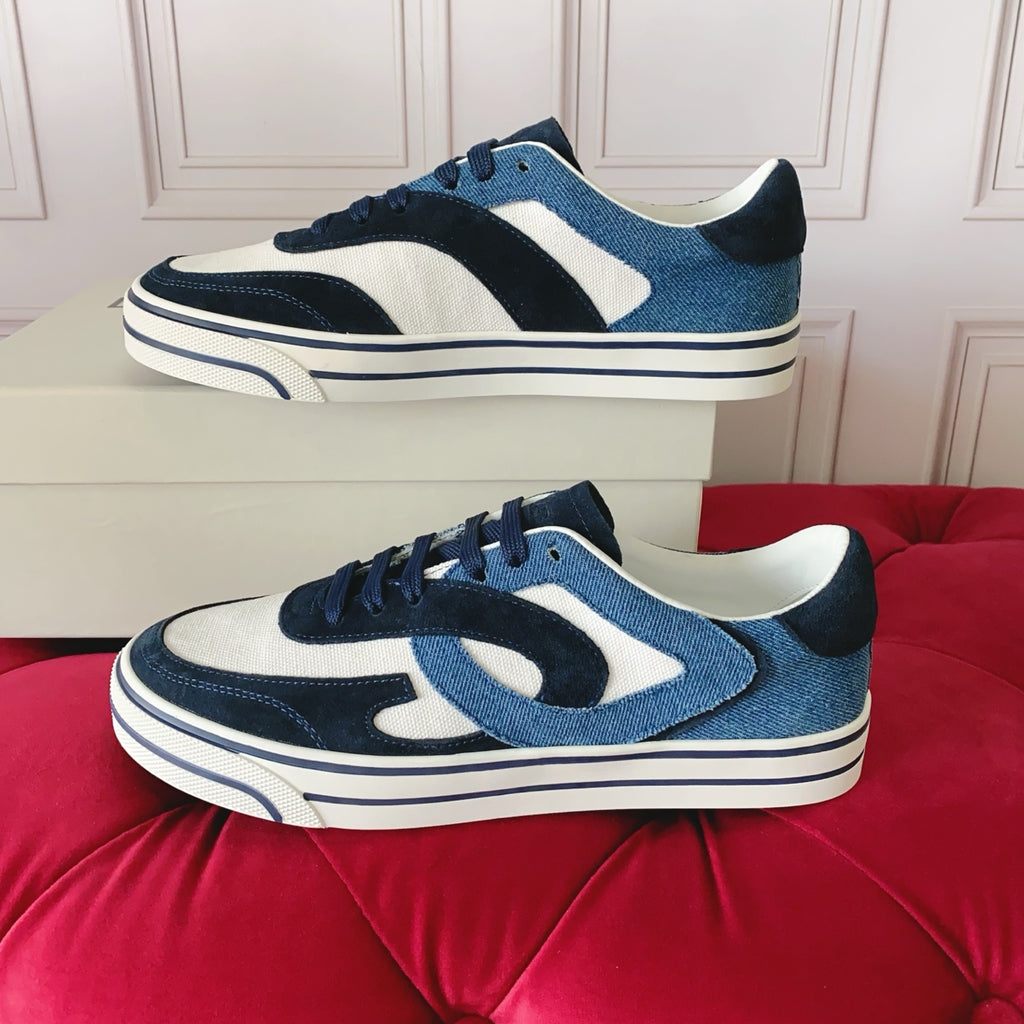 Dolce & Gabbana DG Heavy-Craft Calfskin Sneakers with 5D Accents