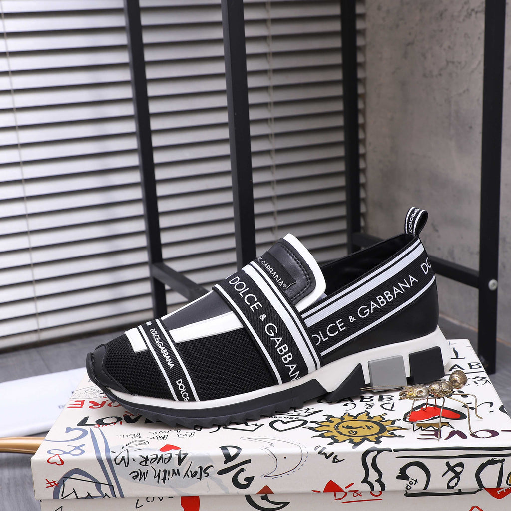 Dolce & Gabbana DG Couple's Suede Casual Sneakers