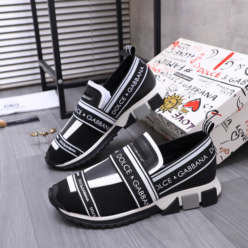 Dolce & Gabbana DG Couple's Suede Casual Sneakers