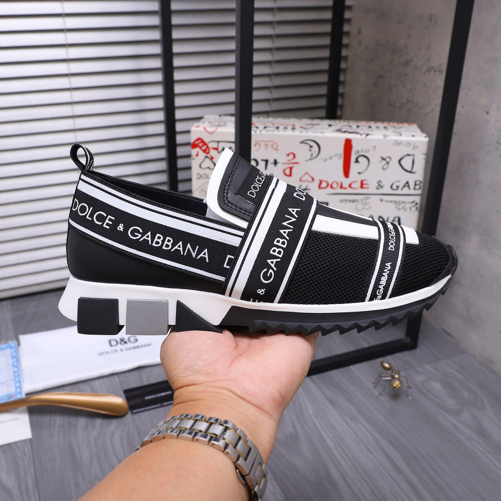 Dolce & Gabbana DG Couple's Suede Casual Sneakers