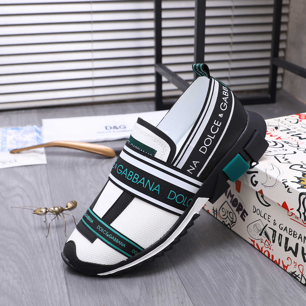 Dolce & Gabbana DG Couple's Suede Casual Sneakers