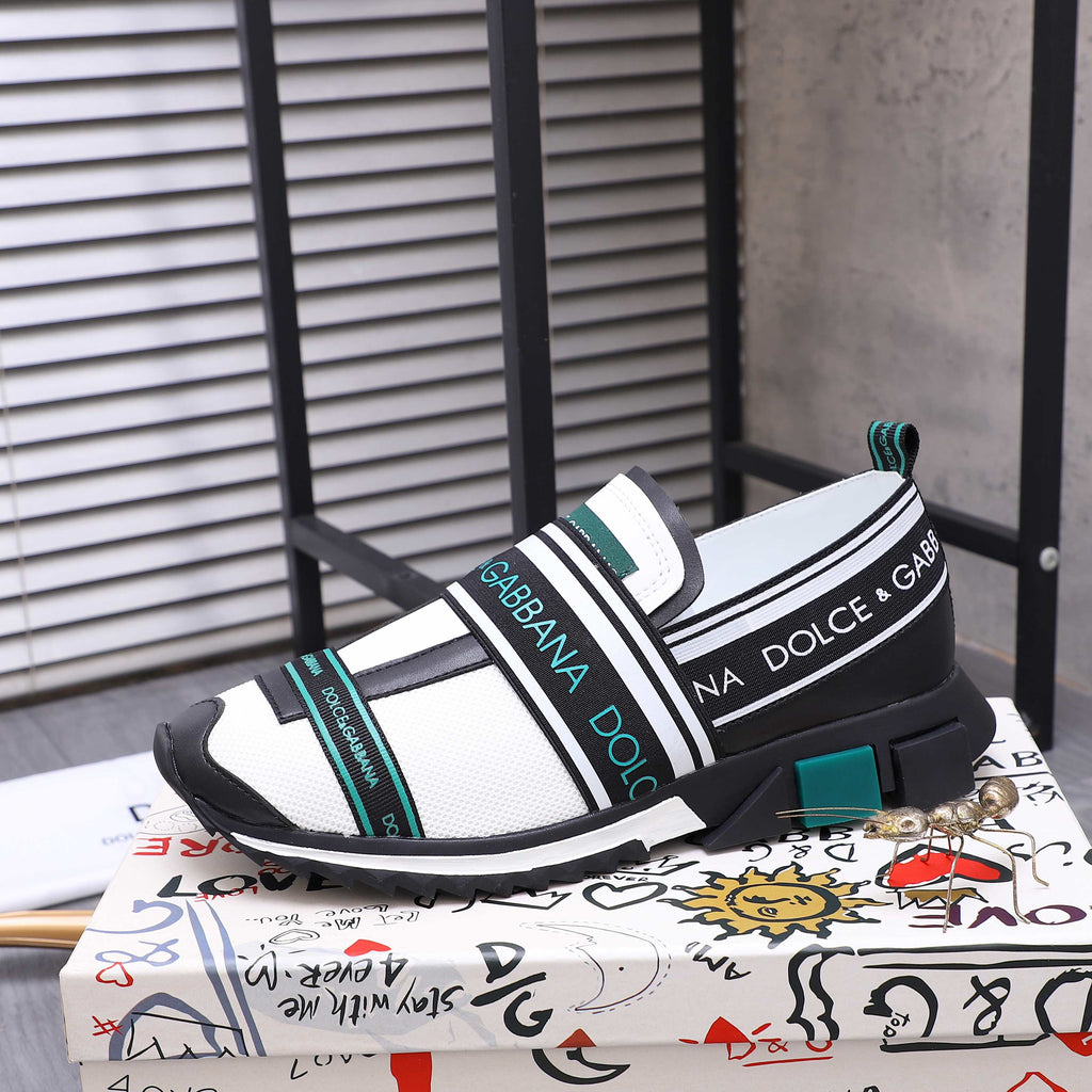 Dolce & Gabbana DG Couple's Suede Casual Sneakers