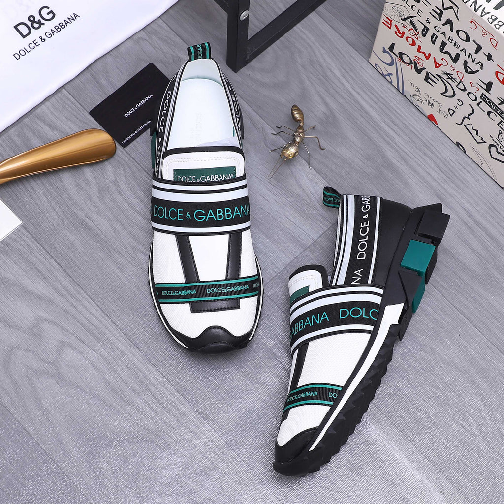 Dolce & Gabbana DG Couple's Suede Casual Sneakers