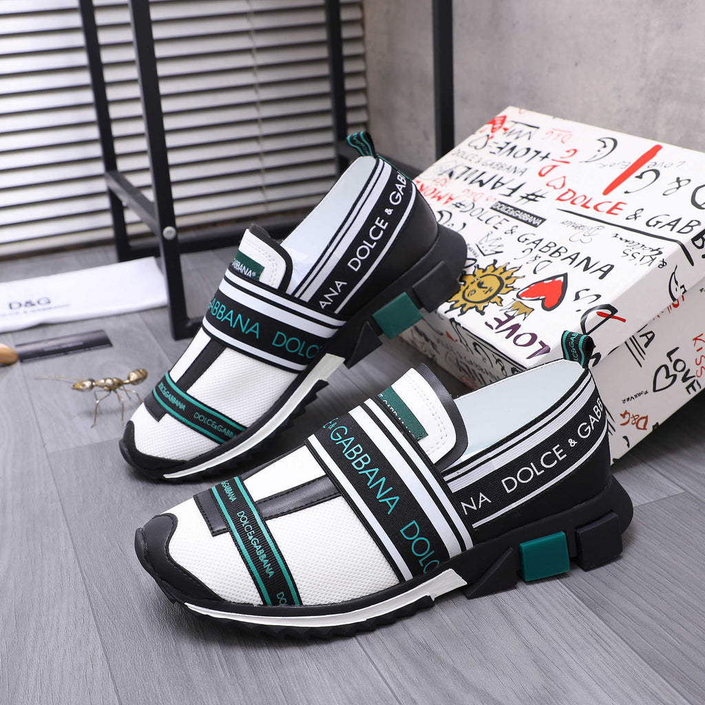 Dolce & Gabbana DG Couple's Suede Casual Sneakers