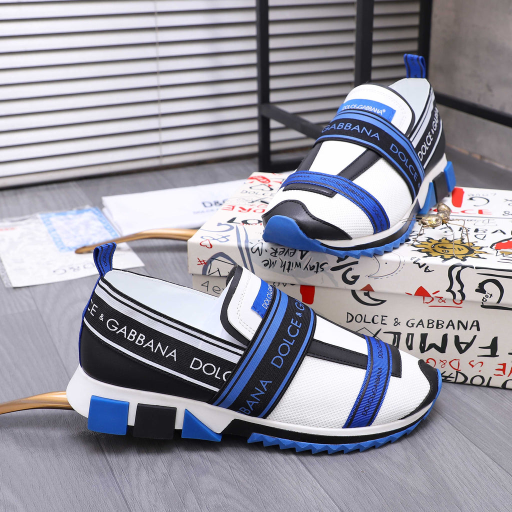 Dolce & Gabbana DG Couple's Suede Casual Sneakers