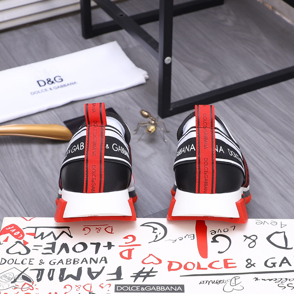 Dolce & Gabbana DG Couple's Suede Casual Sneakers