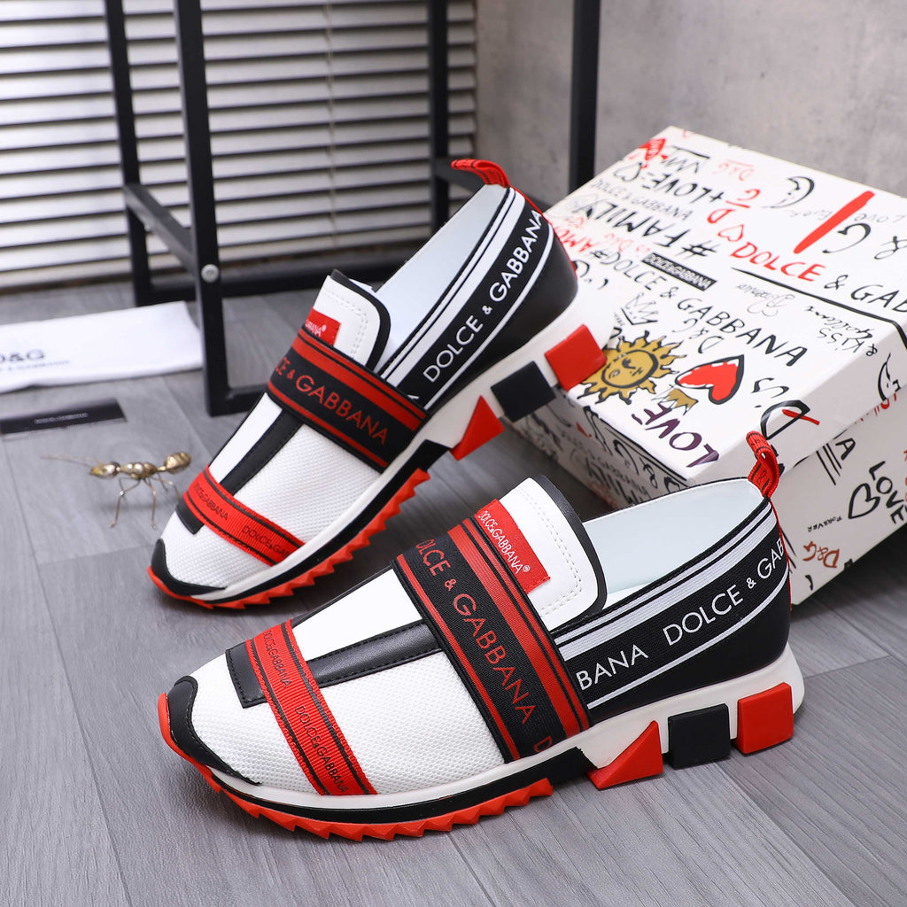Dolce & Gabbana DG Couple's Suede Casual Sneakers