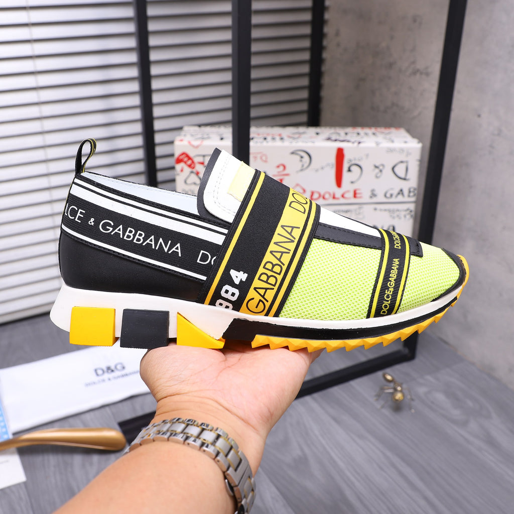 Dolce & Gabbana DG Couple's Suede Casual Sneakers