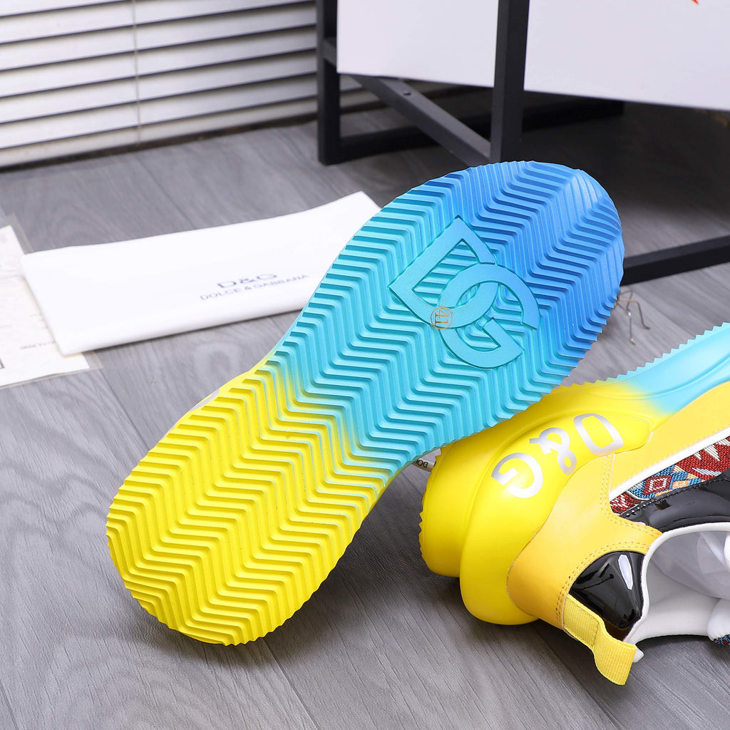 Dolce & Gabbana DG Couple's Suede Casual Sneakers