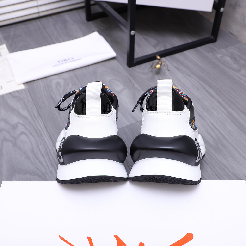 Dolce & Gabbana DG Couple's Suede Casual Sneakers