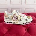 Dolce & Gabbana DG Heavy-Craft Calfskin Sneakers with 5D Accents