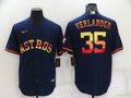 Men's Houston Astros Justin Verlander #35 Navy Replica Player Jerseys