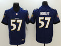 Men's Baltimore Ravens C.J. Mosley #57 Purple Game Player Jerseys
