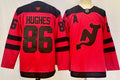 Men's New Jersey Devils Jack Hughes #86 Fanatics Red Jersey