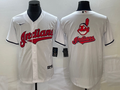 Men's Cleveland Guardians White Home Replica Team Jerseys