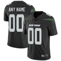 Custom1 New York Jets Alternate Black Vapor Untouchable Football Limited Jerseys American Stitched Jerseys Football Jerseys